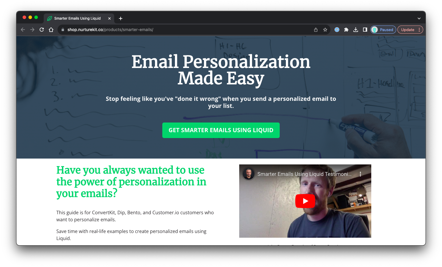 Smarter Emails Using Liquid