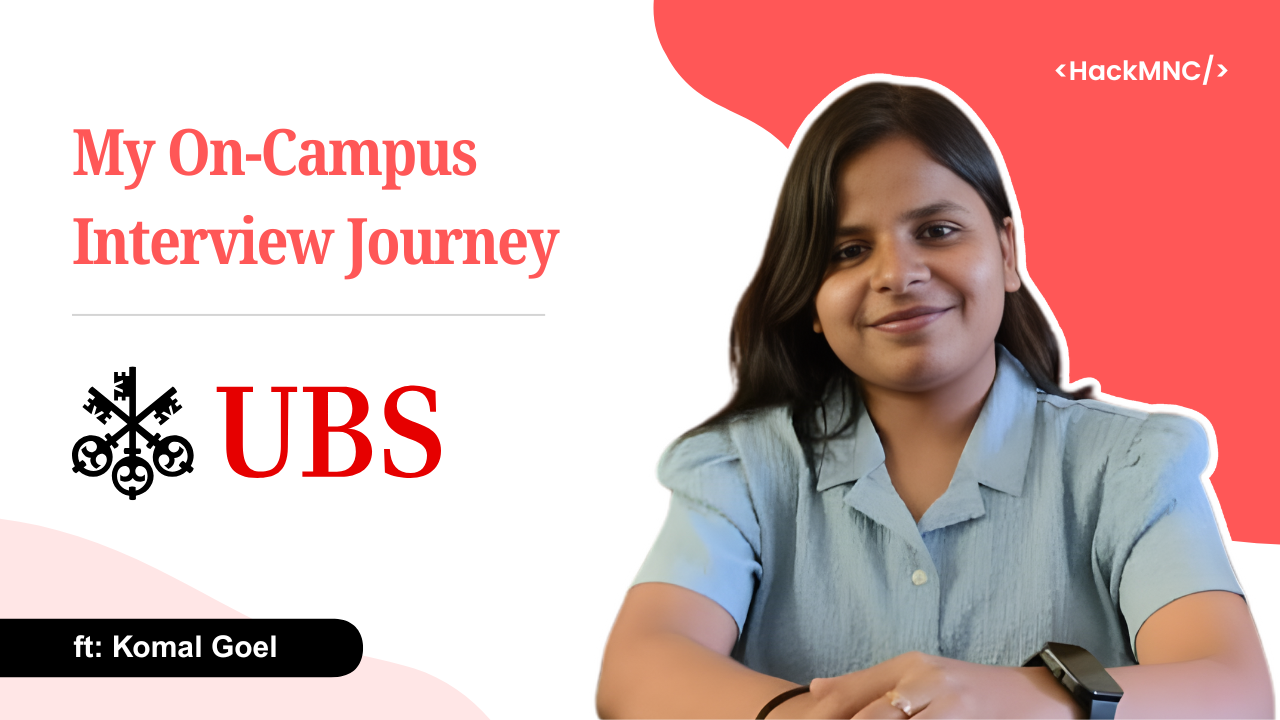 From Hackathon to Hire: My UBS On-Campus Interview Journey