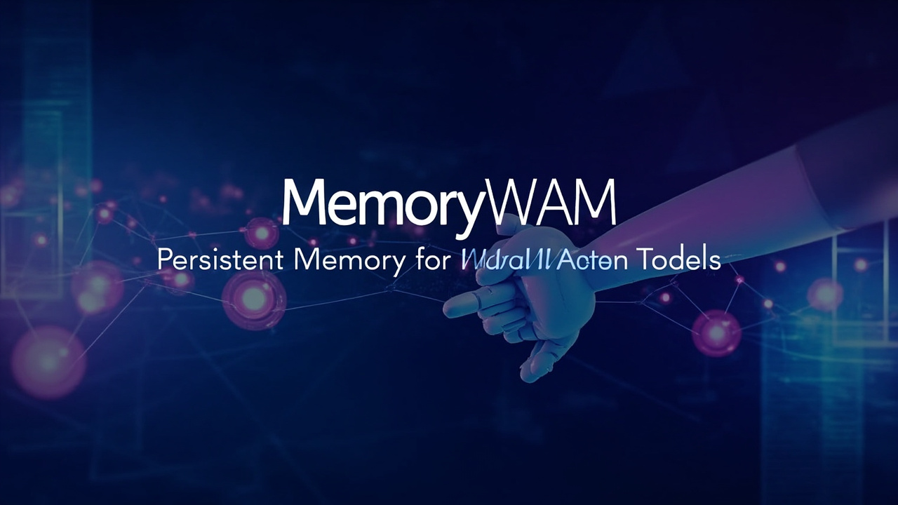 arXiv 深度 | MemoryWAM:世界动作模型终于有「持久记忆」了 —— 港中文+清华+浙大联手破解 VLA 长时域记忆难题