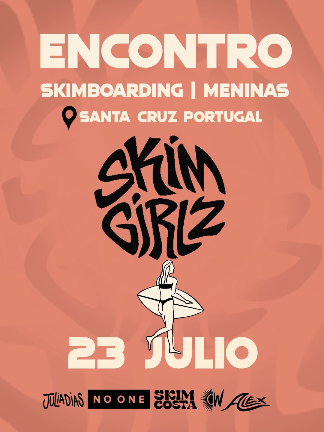 🏄‍♀️ Skim Girlz: Encontro Internacional de Skimboard Feminino acontece em Santa Cruz, Portugal