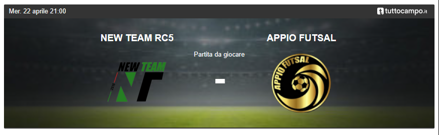 Posticipata la sfida contro il New Team RC5