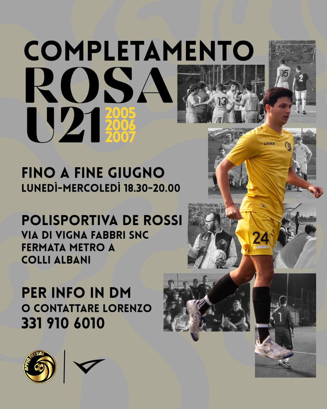 Completamento rosa Under 21: cercasi nuovi talenti