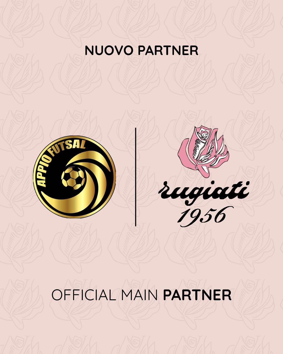 Pasticceria Rugiati 1956 è il nuovo Main Sponsor dell'Appio Futsal