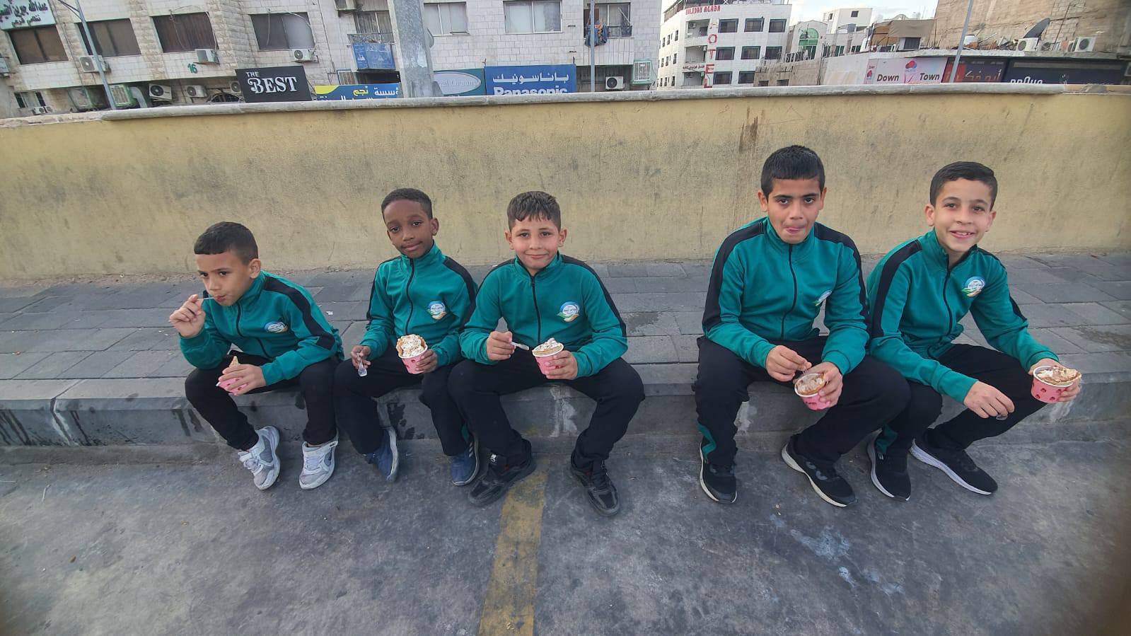 A delegation of our dear orphans on a recreational tour of the beaches of Aqaba - 3