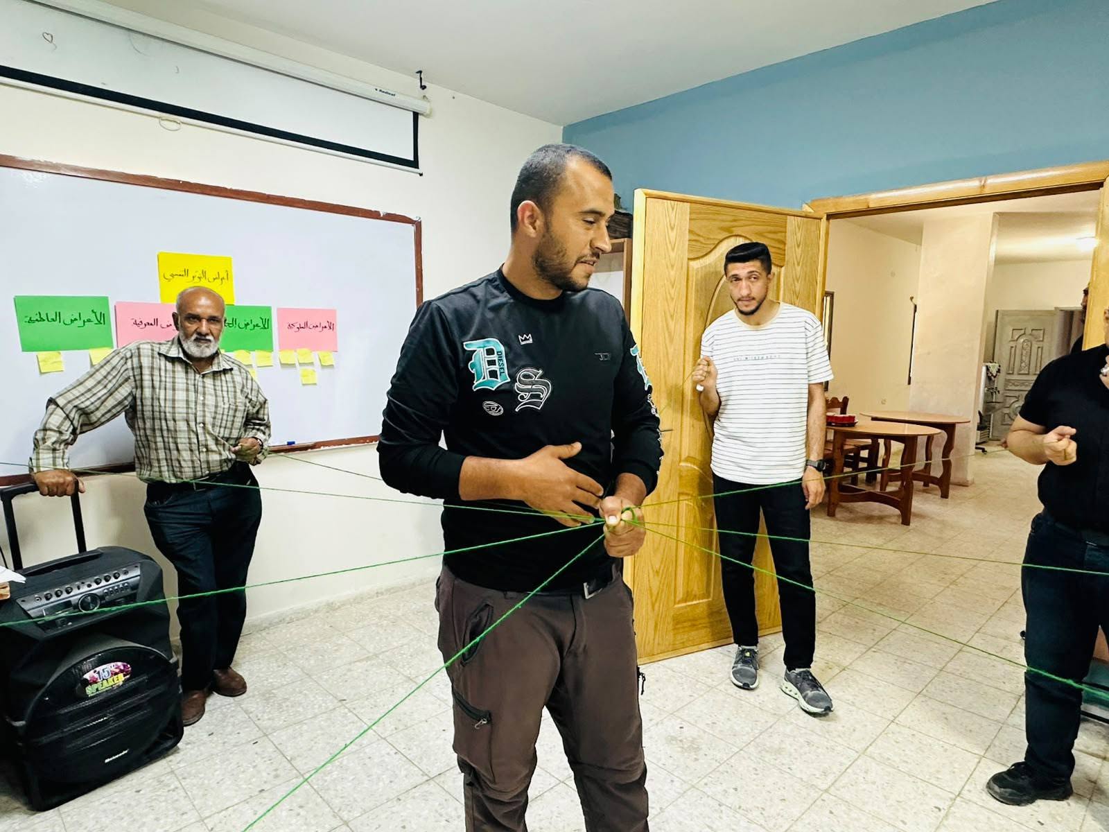 An awareness-raising session targeting men - 4