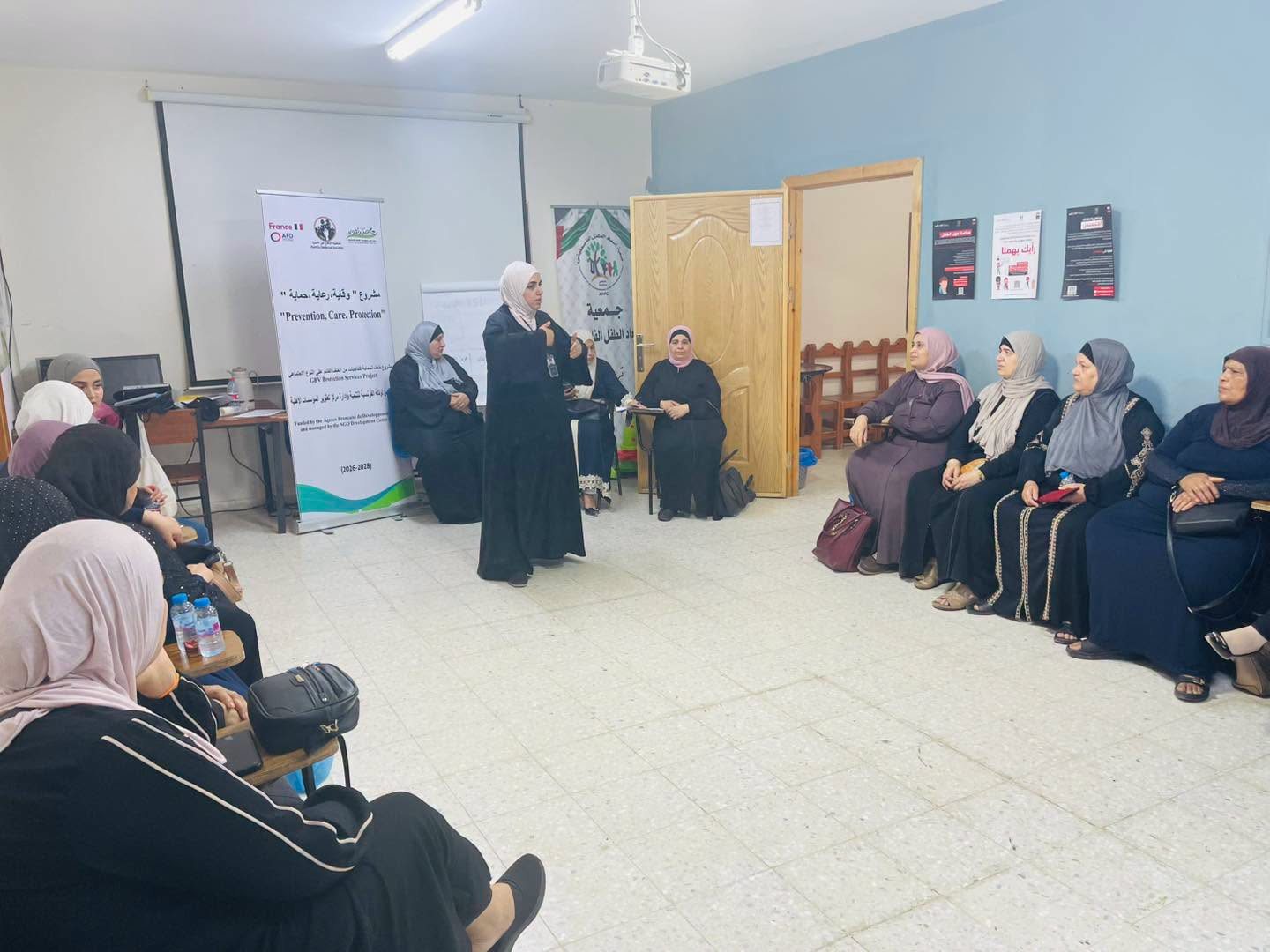 An awareness-raising event targeting women