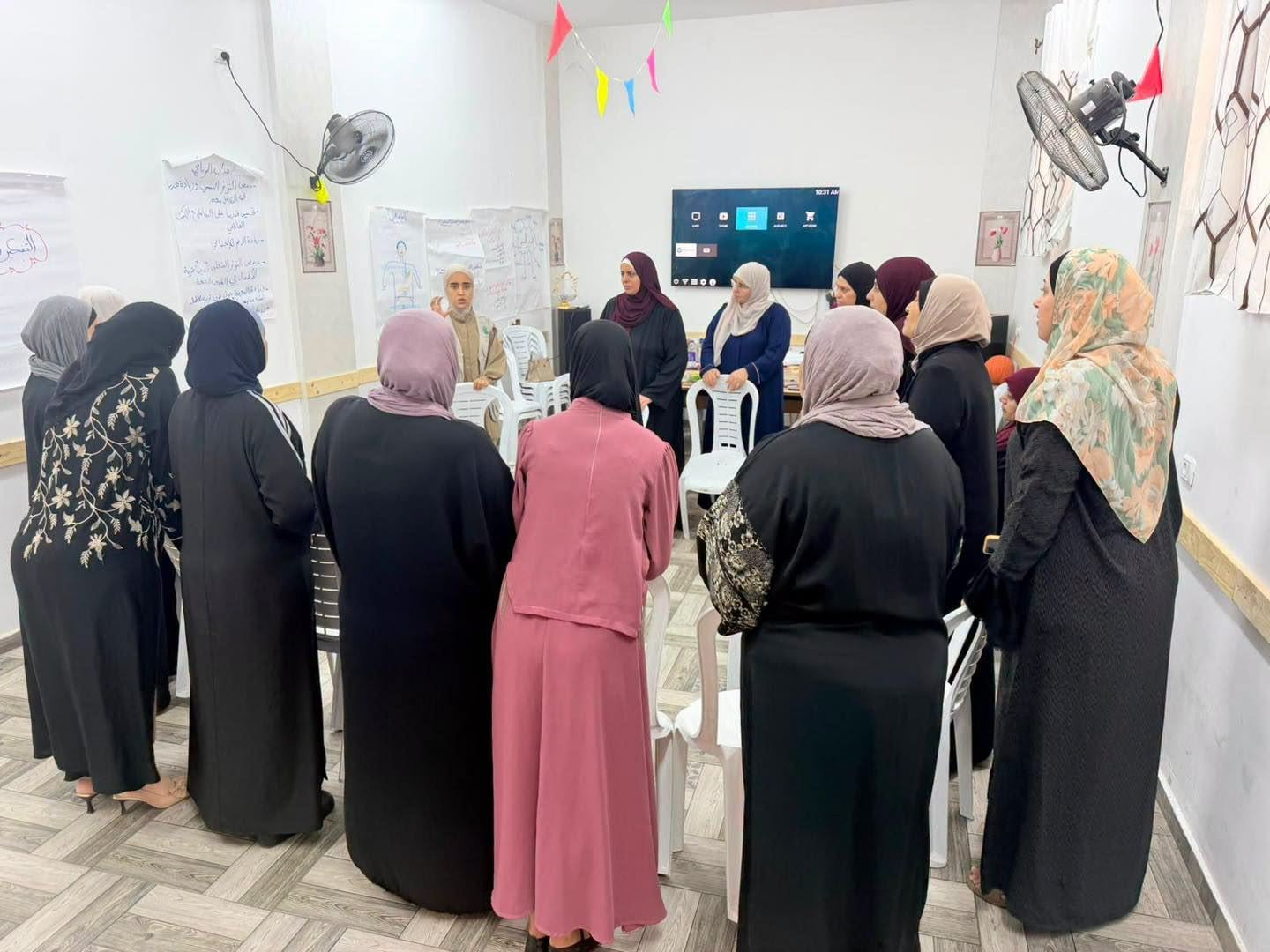 An awareness-raising event targeting women