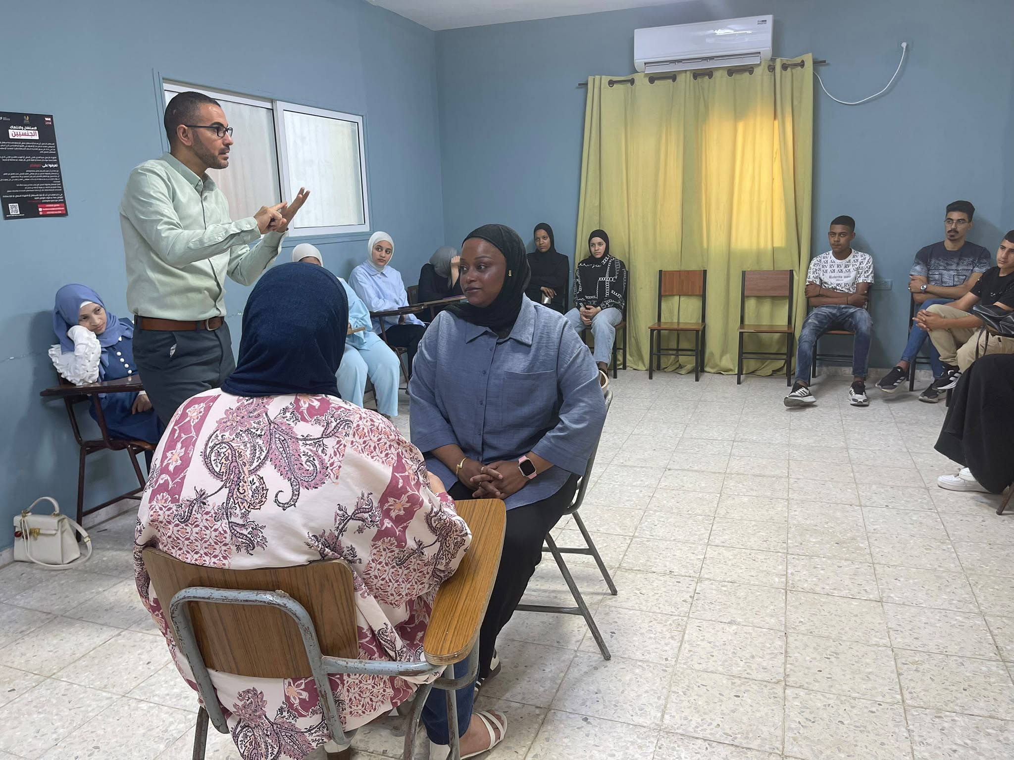 دورة توعوية بعنوان "الإسعاف النفسي الأولي" لمنشطي ومنسقي المخيم الصيفي
