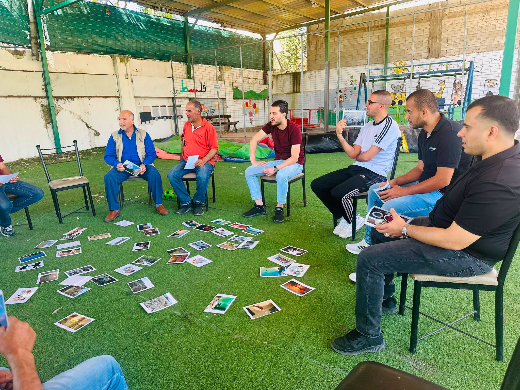 A workshop titled “Reducing Psychological Stress and Trauma” aimed at men - 5