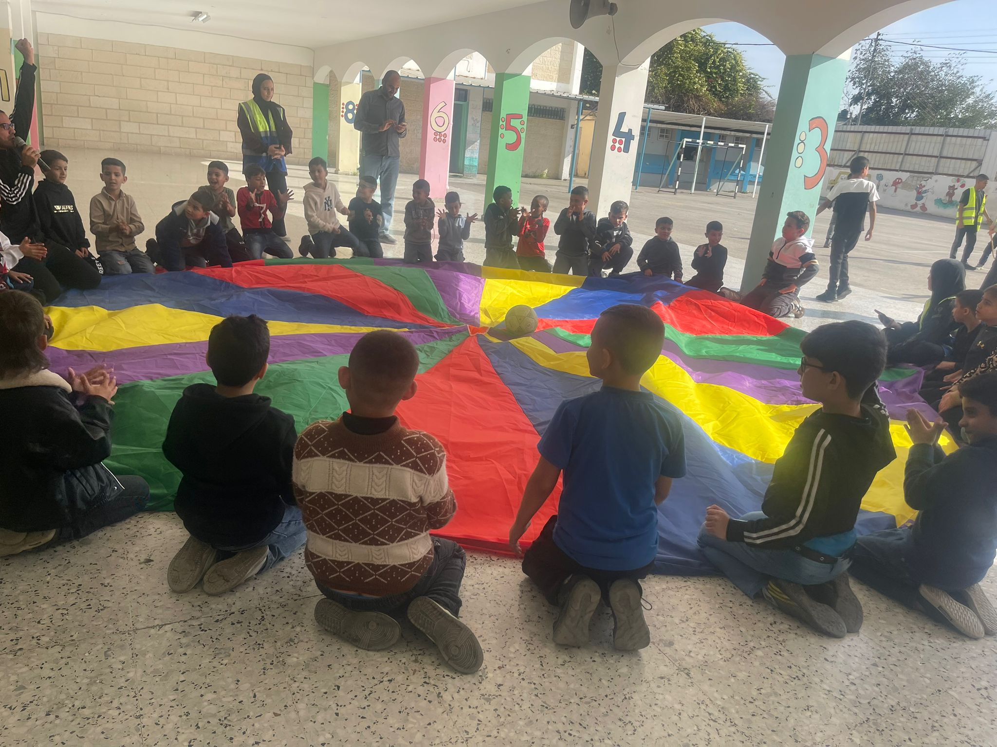 Recreational Activities Bringing Joy to School Children in Askar Camp