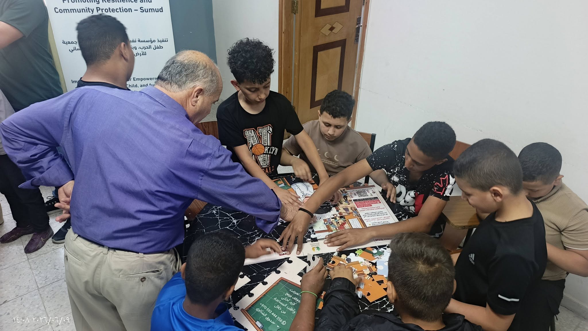 استقبال مدير مؤسسة نفس للتمكين - 3