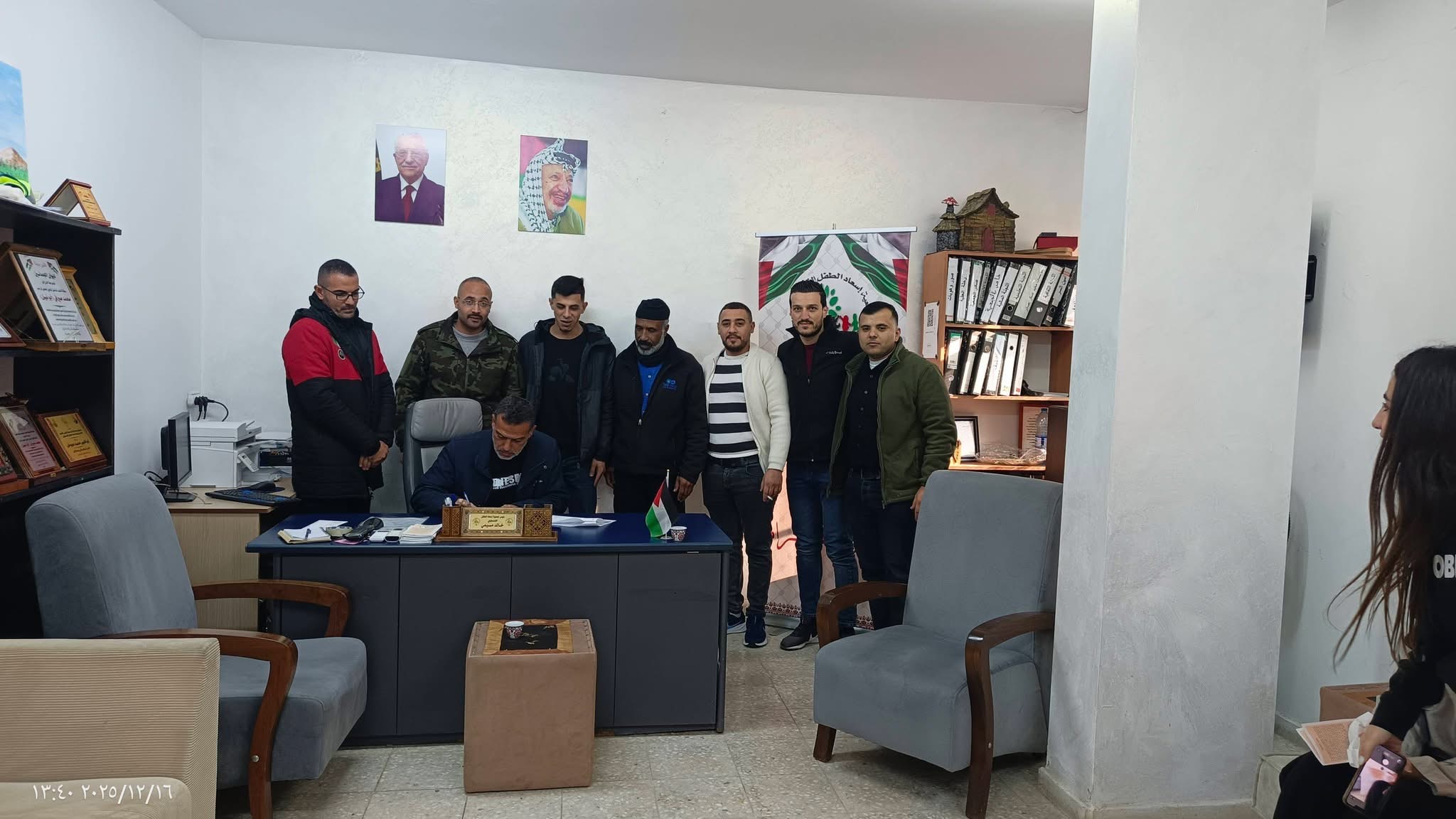 Signing a Memorandum of Understanding with Nafs Foundation for Empowerment.