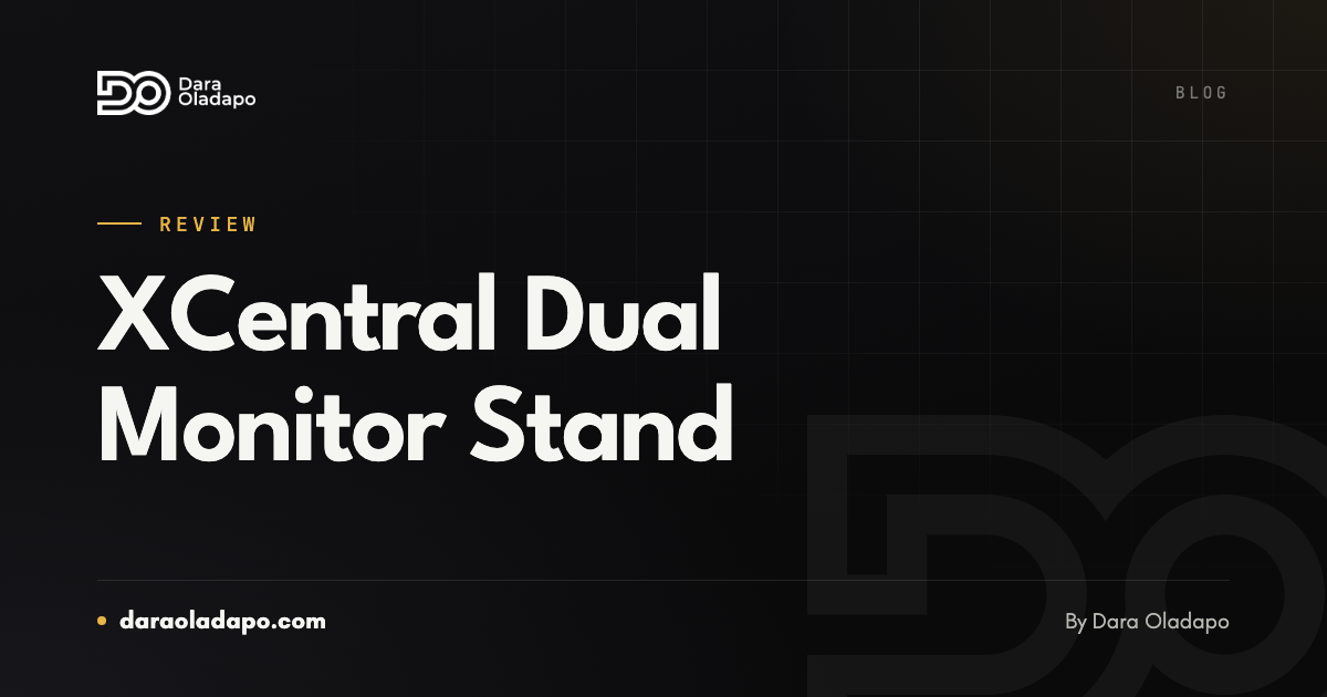 Cover image: XCentral Dual Monitor Stand
