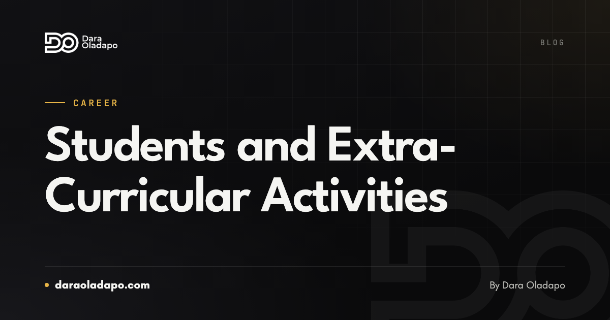 Cover image: Students and Extra-Curricular Activities