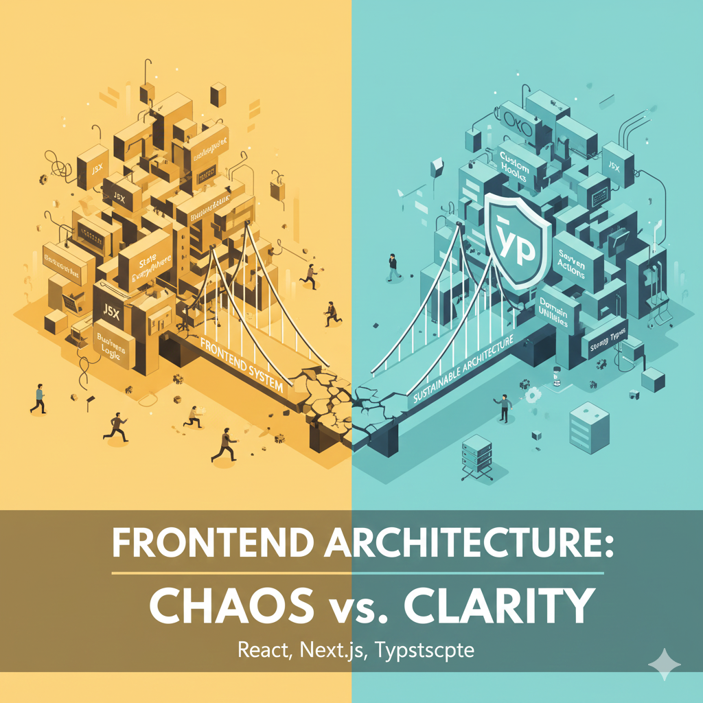 Building Frontend Systems That Don’t Collapse: Lessons From React, Next.js, and TypeScript