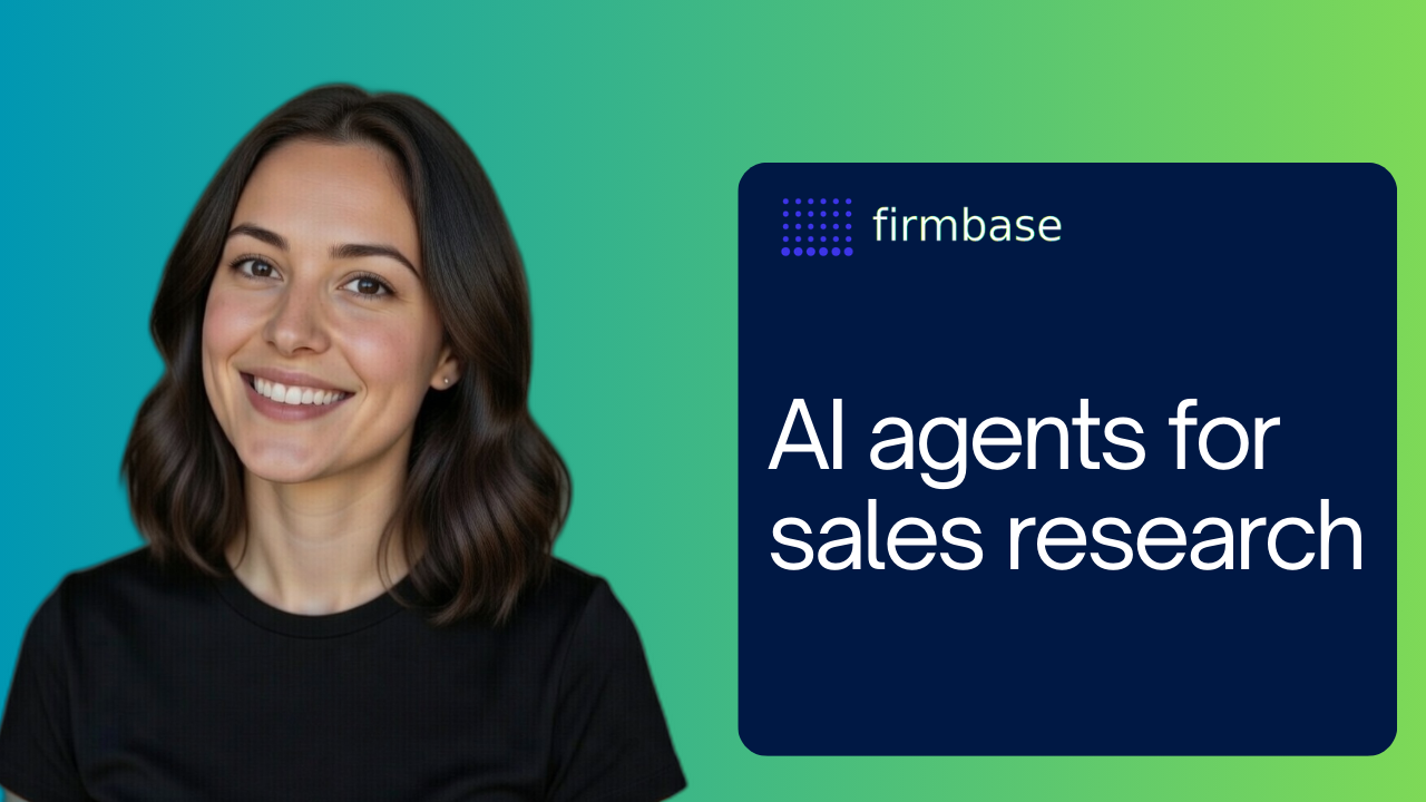 AI agents for sales research