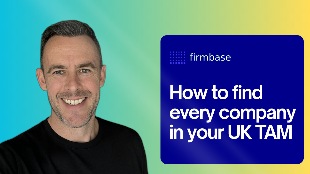 How to find every company in your total addressable market in the UK