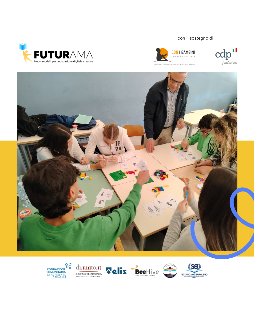 Maps and digital currency to understand the territory, the third year of Futurama in the schools of Palma and Erice