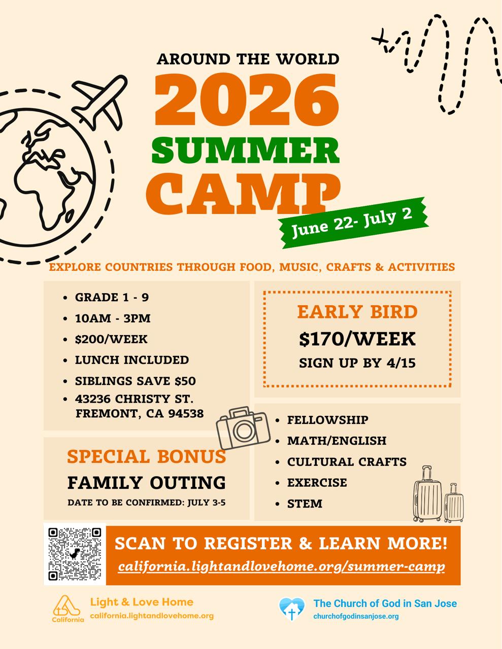 Register for our Summer Day Camps!