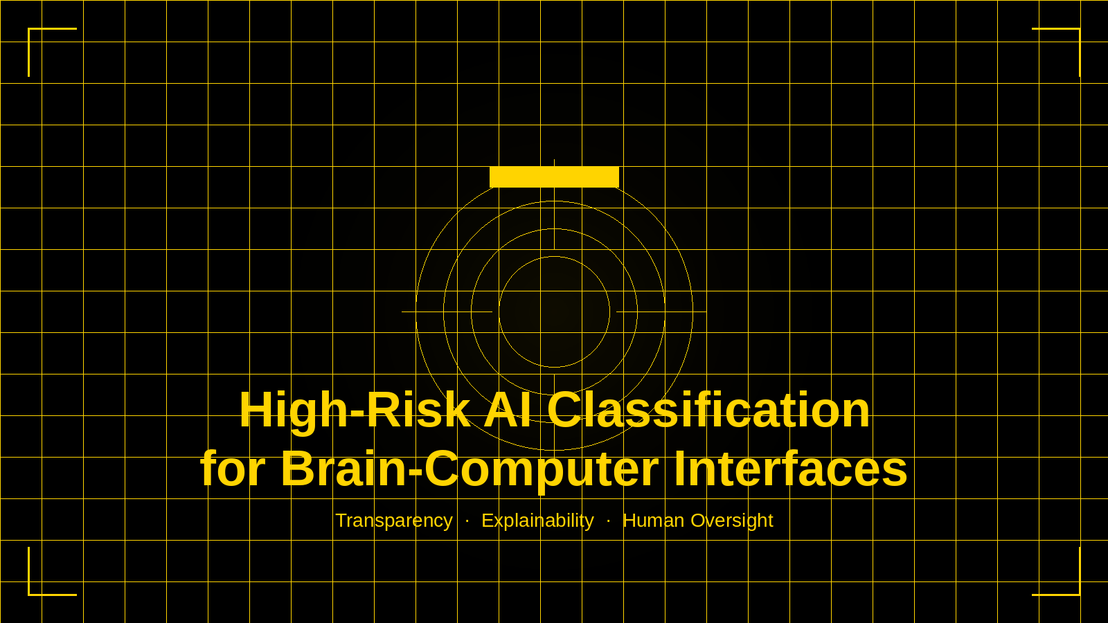 High-Risk AI Classification for Brain-Computer Interfaces
