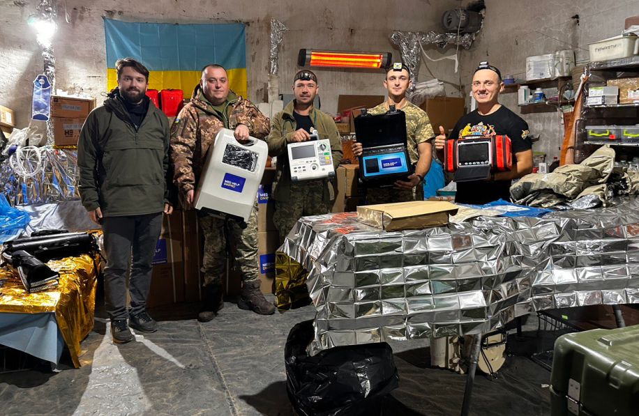 Four anti-shock equipment kits for the 58th Brigade of the Armed Forces of Ukraine