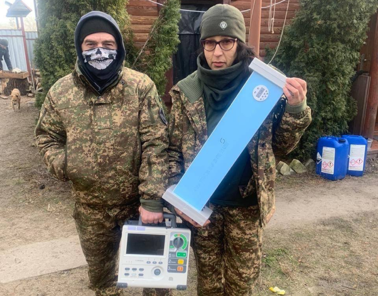 Medical equipment for the 13th "Khartia" Brigade