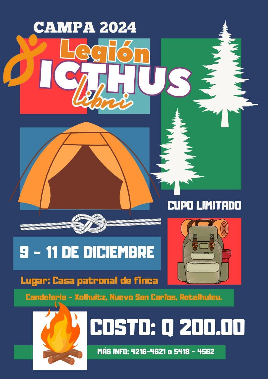 Portada del campamento Campamento ICTHUS 2024