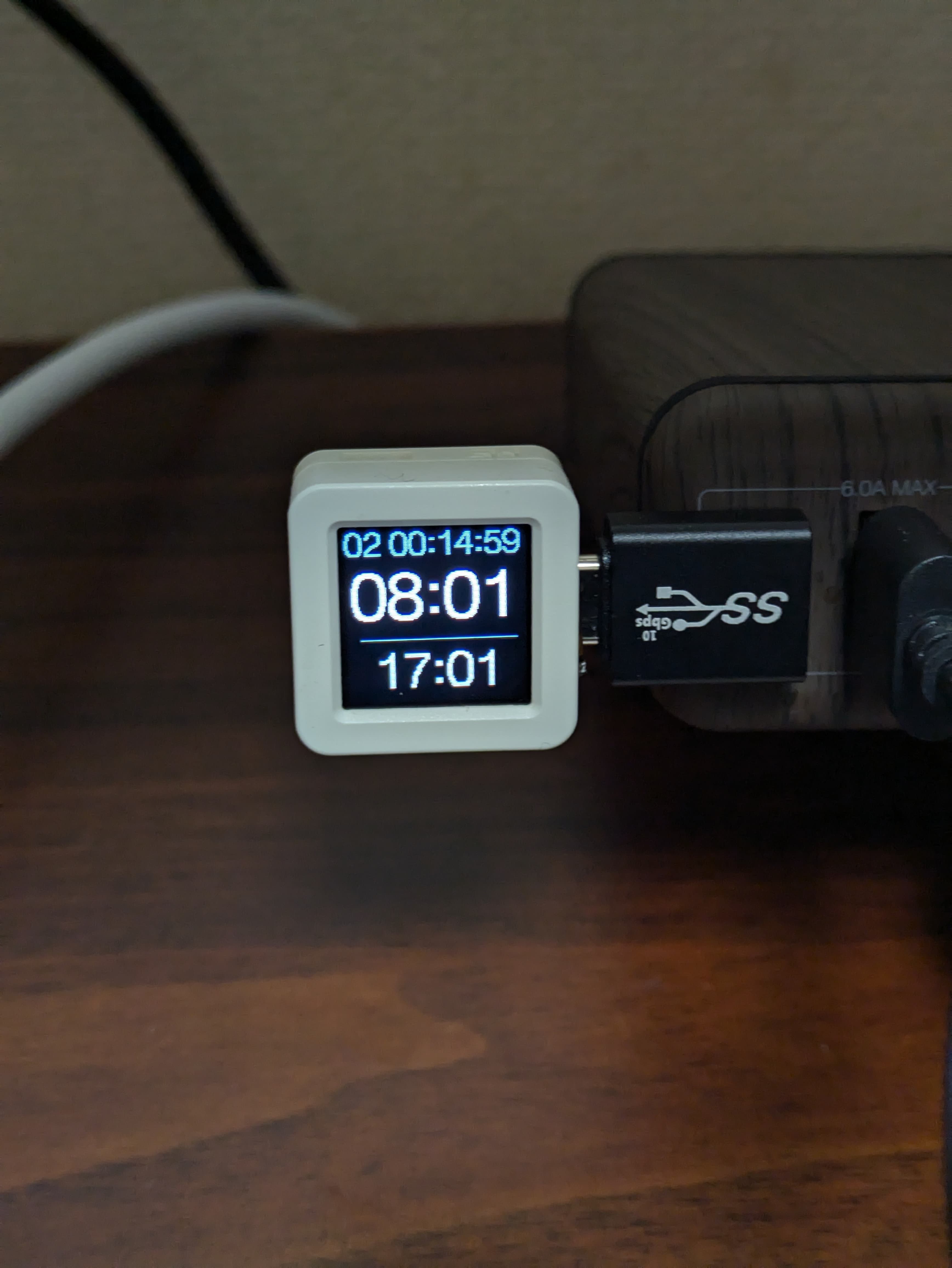 発車時刻カウントダウン