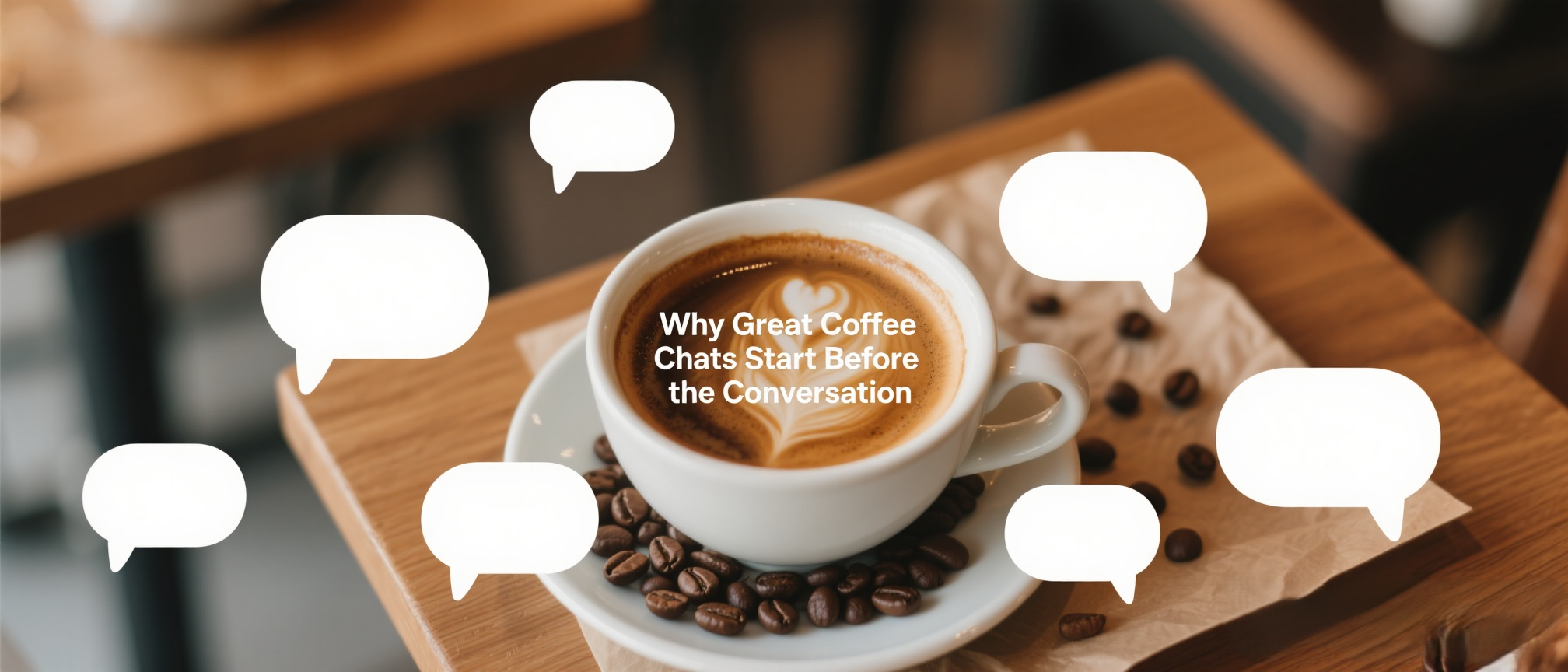 Why Great Coffee Chats Start Before the Conversation