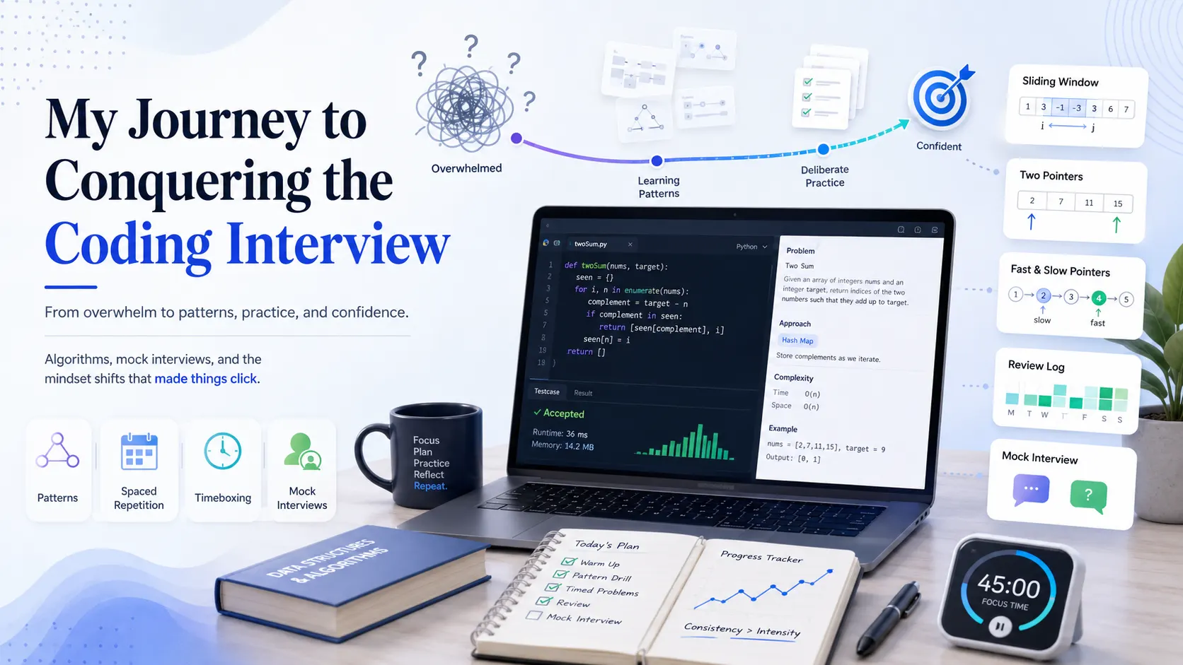 My Journey to Conquering the Coding Interview cover