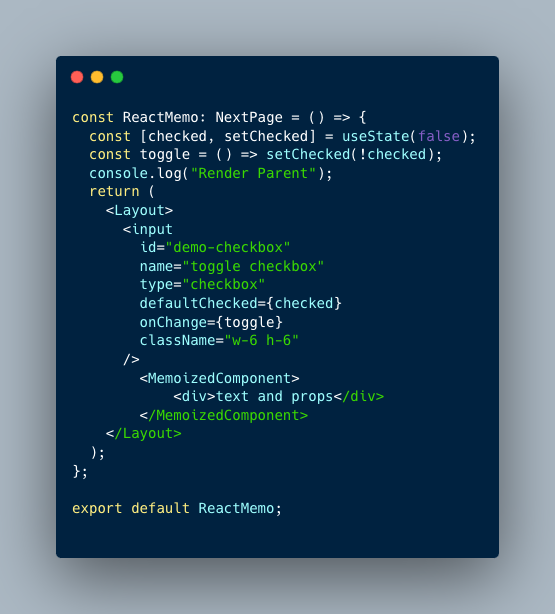 Fig. 5. Sending JSX as children