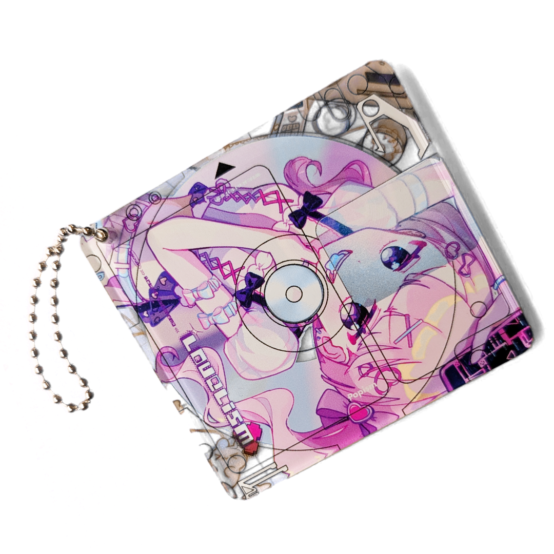NFC機能付き MD風アクリルキーホルダー