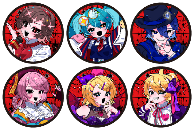 Pandora's vox? 缶バッジ(全6種)
