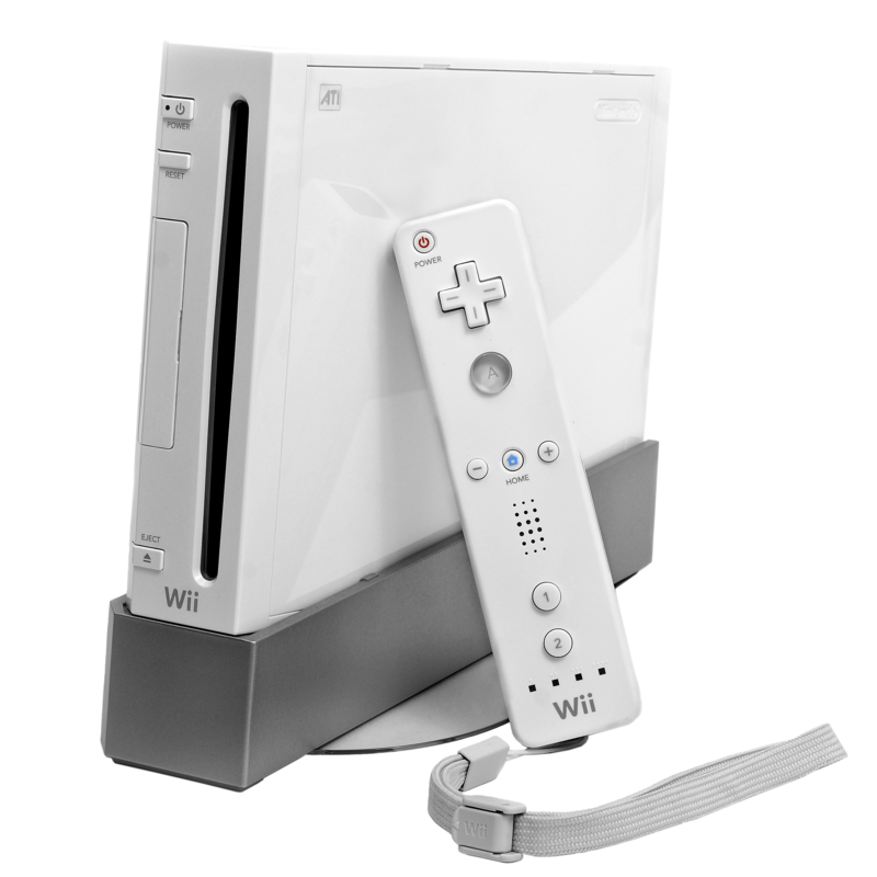 Nintendo Wii, with motion-controlled Wii Remote (Photo: Evan-Amos)