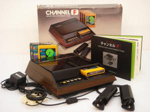 Channel F with included cartridge (Photo: Video Game Console Library)