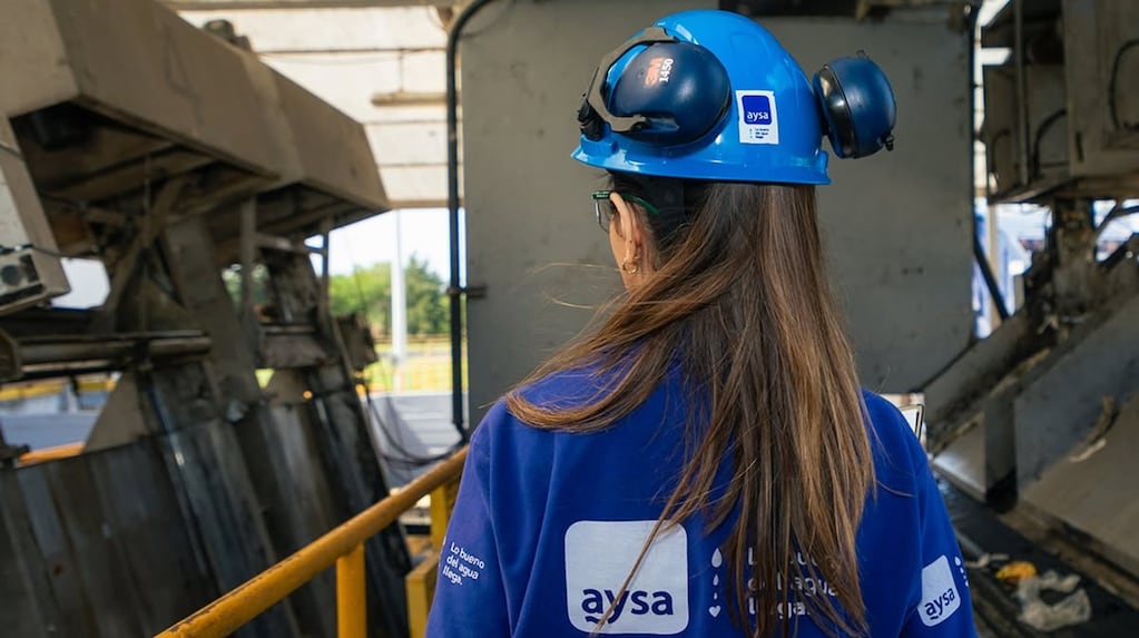 “…un grupo ofreció US$340 millones y quedó a un paso de controlar el 90% de las acciones” (TN / Foto: Prensa AySA)