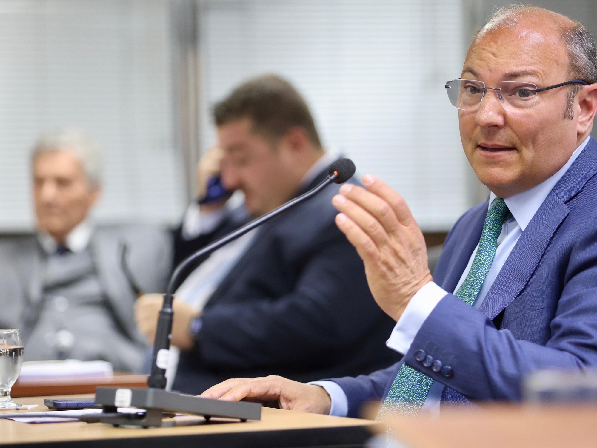"Me armaron una causa con operaciones, con mentiras y falsos arrepentidos." (Clarín / Foto Consejo de la Magistratura de la Nación)