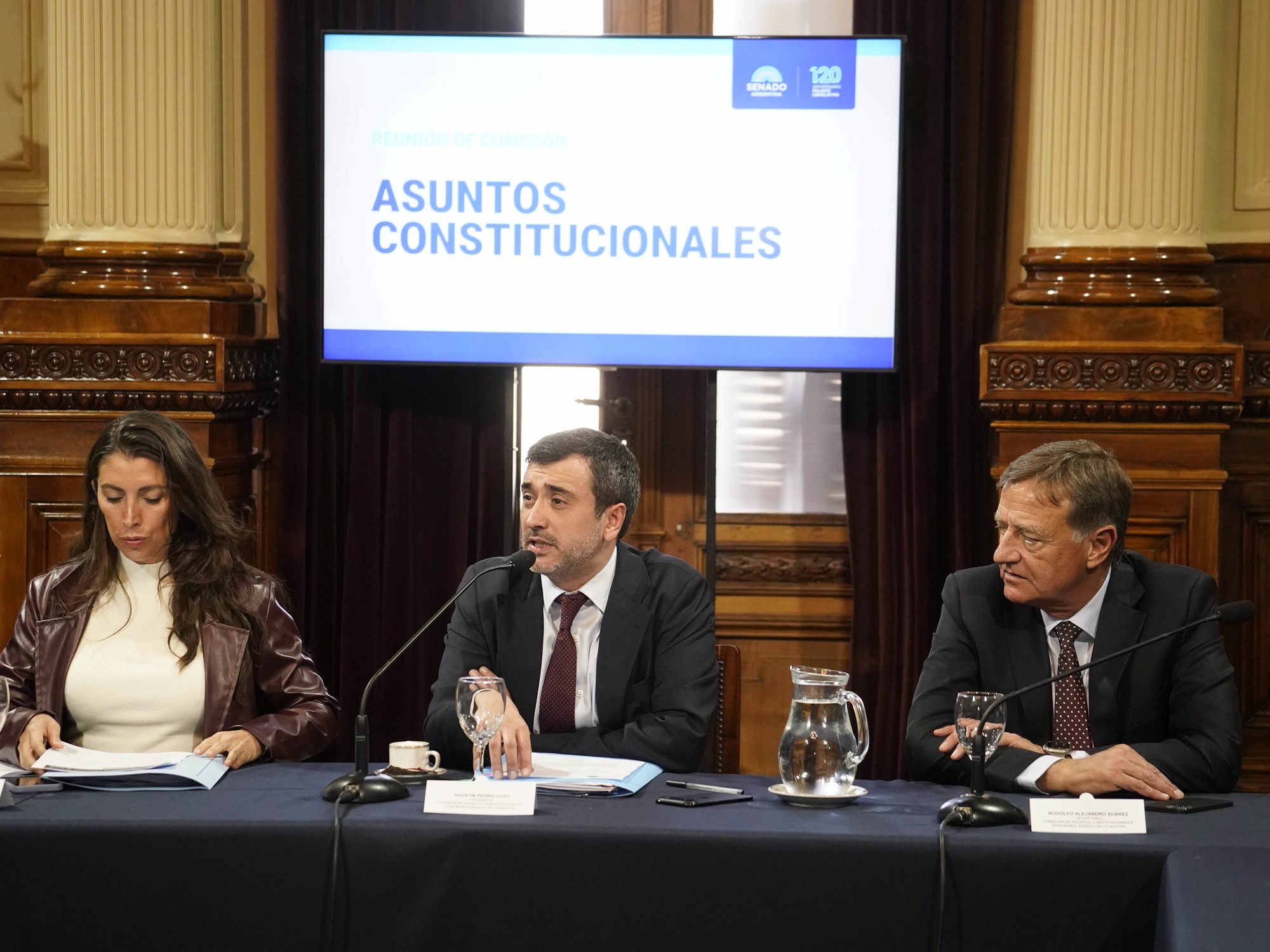 "El Senado retomó el debate sobre la reforma electoral" (Clarín)