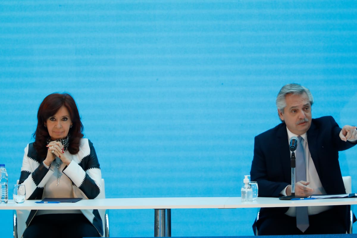 “Si le hubiera hecho caso a lo que planteaban con el Fondo Monetario, tal vez hubiera estallado la economía y la Argentina en mil pedazos” (La Nación / Foto: Fabián Marelli, archivo)
