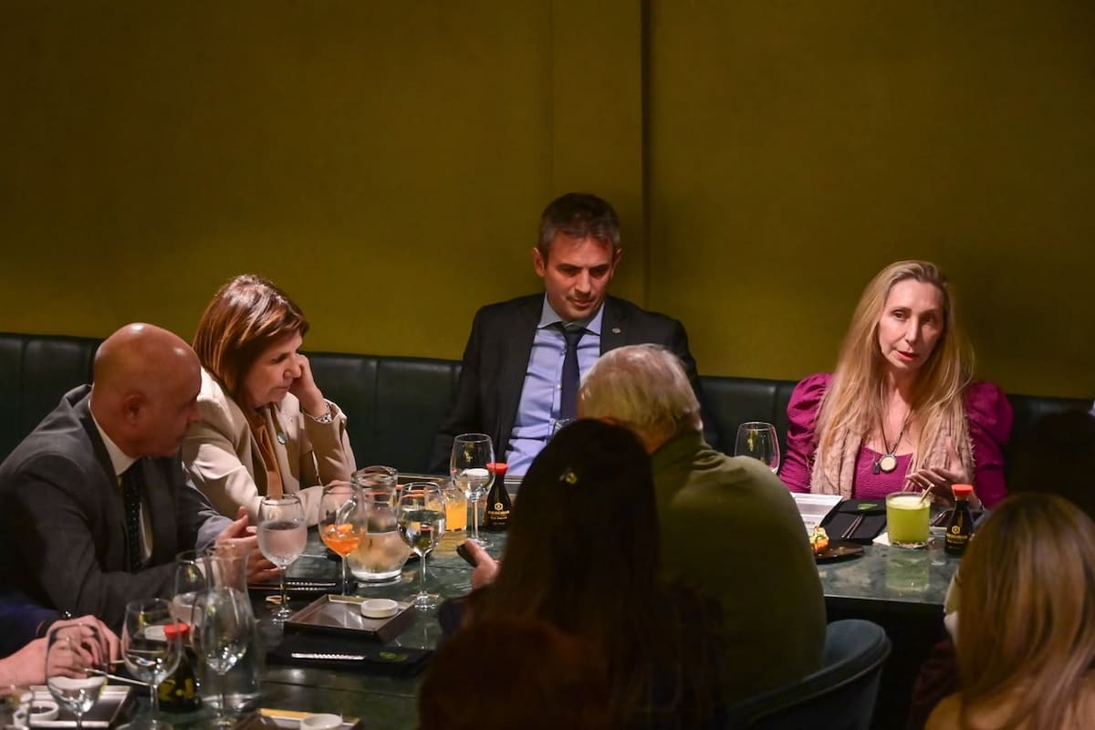 "Karina Milei encabezó una reunión con senadores libertarios en un restaurante de Villa Urquiza" (La Nación)