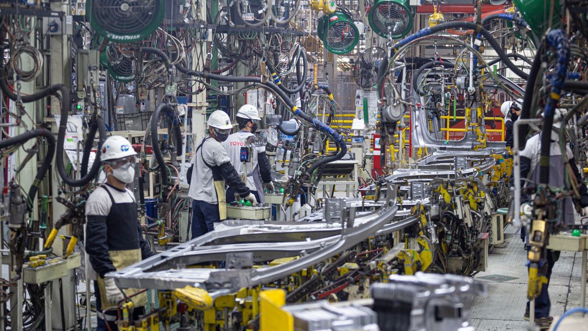 La industria utilizó el 58,2% de su capacidad instalada en julio. (Ámbito Financiero)