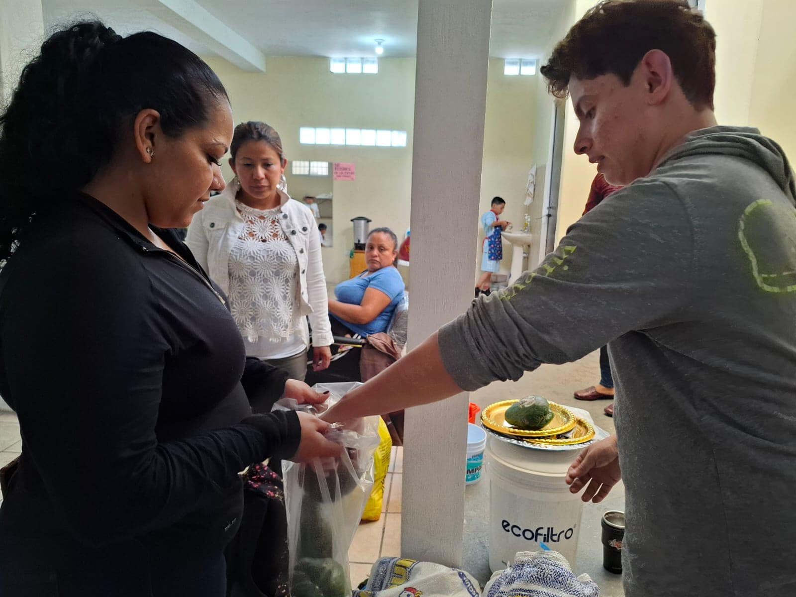 Entrega de alimentos