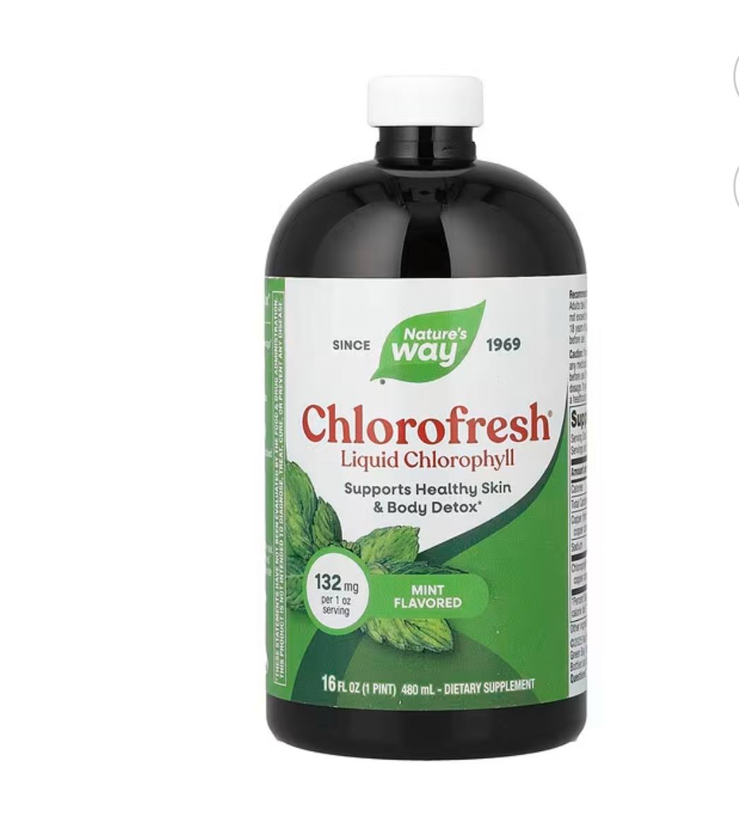 Nature's Way Chlorofresh Liquid Chlorophyll (Mint flavored, 480 ml) — Health · withloven_store