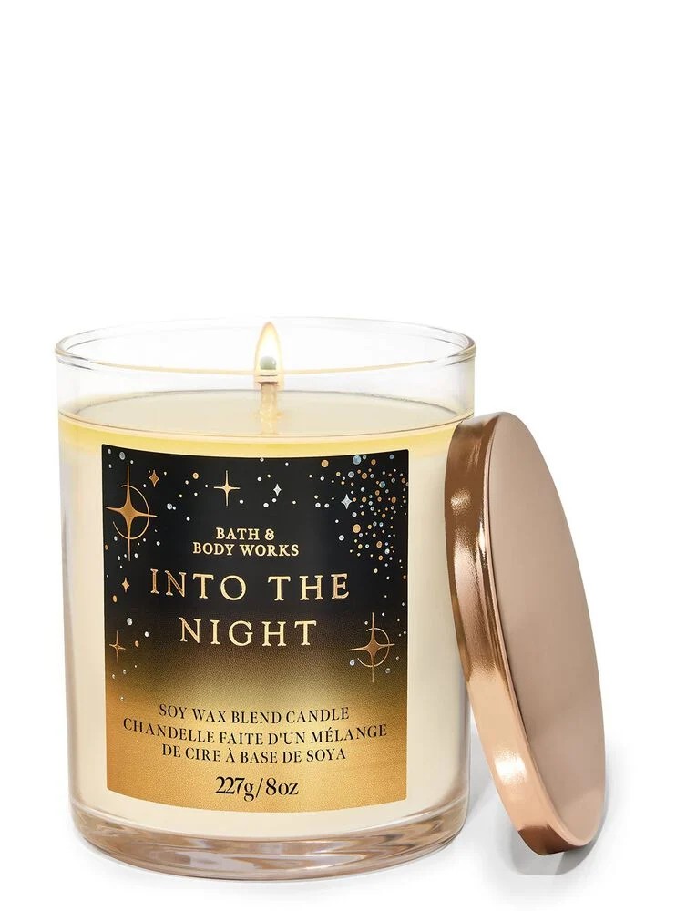 Bath and Body Works into the night candle — Parfume · оригинал, доставка по Узбекистану