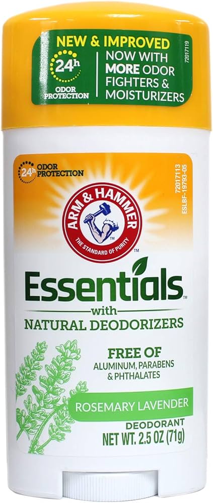 Arm & hammer essentials with natural deodorizers rosemary lavender