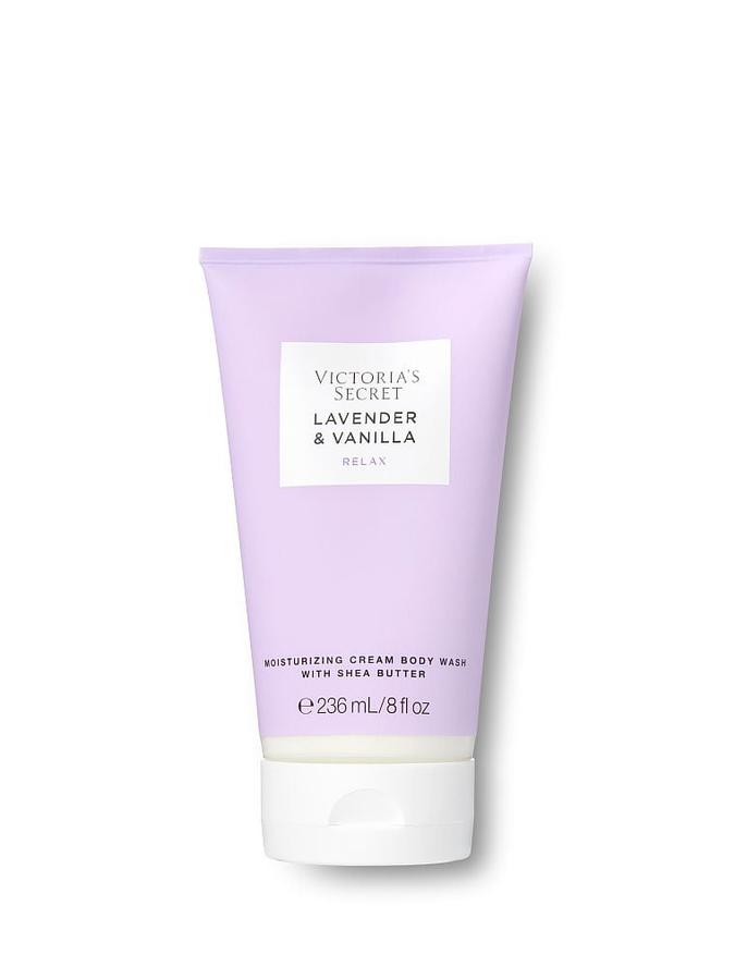 Victoria's Secret Lavender Vanilla Natural Beauty Moisturizing Body Wash — Parfume · withloven_store