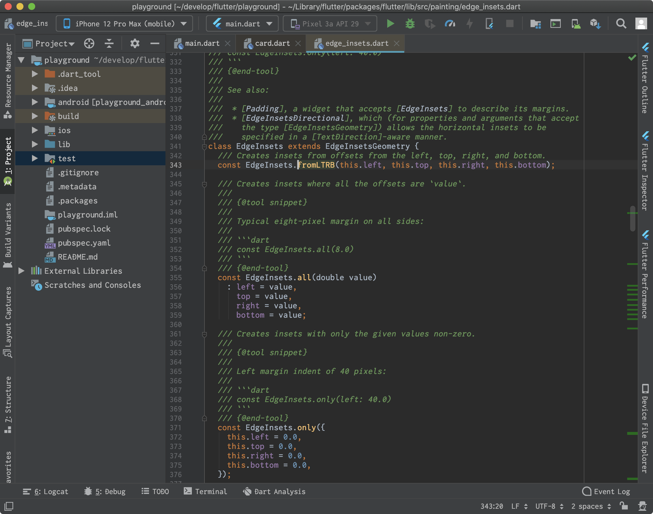 <span class="font-semibold">↑ Android StudioでEdgeInsetsの仕様を確認できる</span>