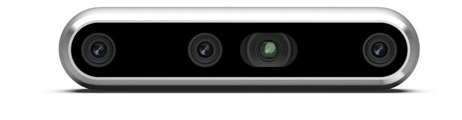 Intel RealSense is well-known in robotics for their stereo vision cameras.