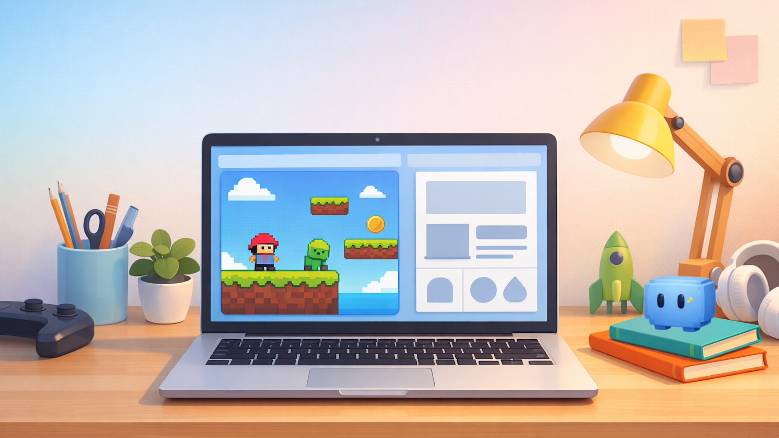 Pixel Arcade Studio: Where Kids Learn AI Literacy by Making Real Games (Without Coding)