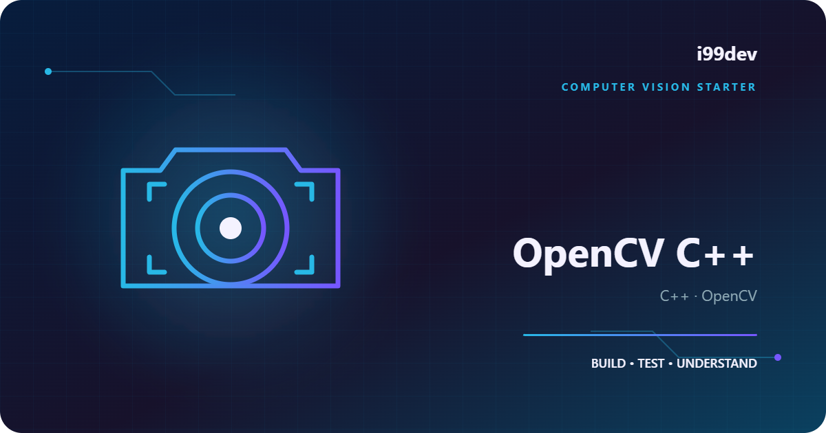 Opencv-Cplusplus-Example — قالب بداية لـ OpenCV بلغة C++